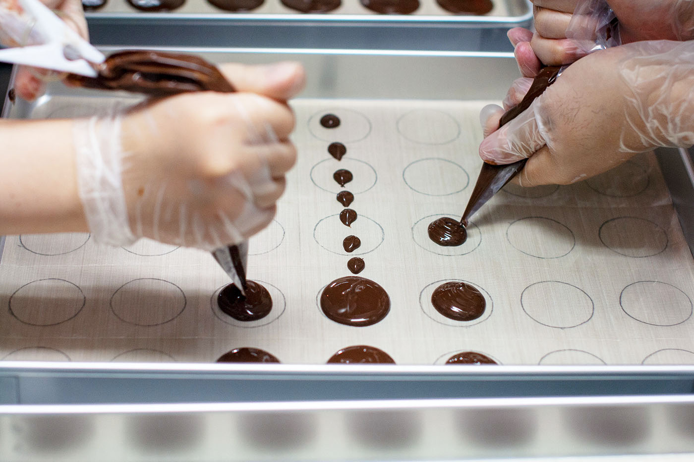 and chocolateの製造風景